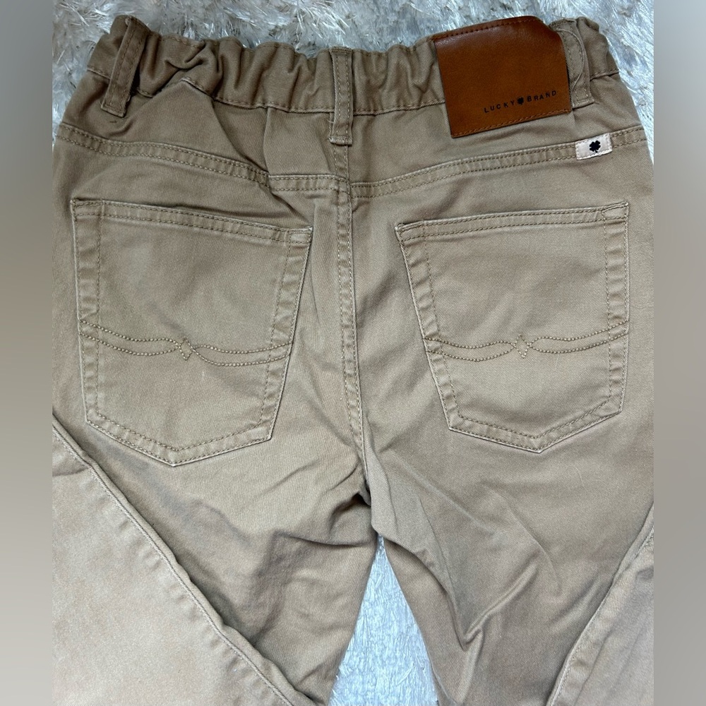 Kids size 12 Lucky Brand Super soft material khakis.  Excellent condition. - Picture 8 of 8